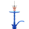 Hookah Flame Exodus vízipipa szett ¤ Kék ¤ 70cm ¤ Szilikon csővel