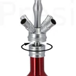 Invi vizipipa ¤ Saros 500 ¤ Silber-Red Shiny ¤ 60cm