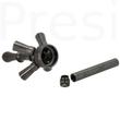 Invi vizipipa ¤ Paradox Edelstahl Gun Metal ¤ Piros ¤ 53cm