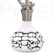 Dud Shisha ¤ Scales ¤ Szürke ¤ 64cm ¤ Phunnel & Szilikon cső & LED