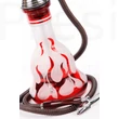Habibi Lángnyelves vizipipa ¤ 61cm ¤ Piros
