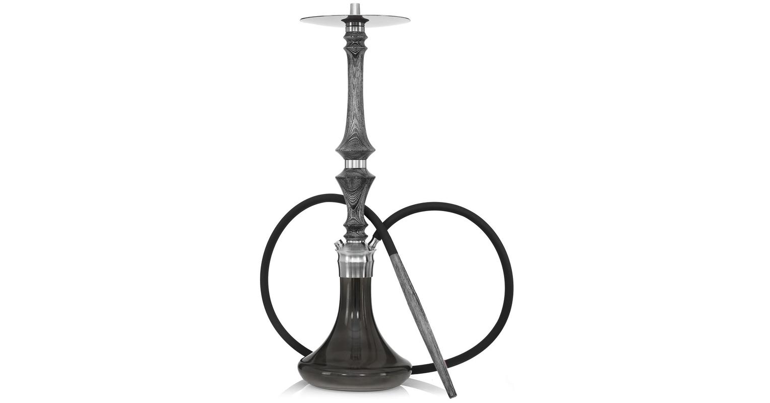 Hardwood Hookah vizipipa ¤ Supreme Deep Black ¤ 70cm ...