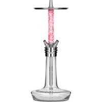 Moze Varity Squad Silver Hookah  ¤ Wavy Pink ¤ 50cm Moze Varity Squad Silver Hookah  ¤ Wavy Pink ¤ 50cm