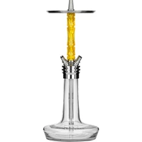 Moze Varity Squad Silver Hookah  ¤ Wavy Yellow ¤ 50cm Moze Varity Squad Silver Hookah  ¤ Wavy Yellow ¤ 50cm