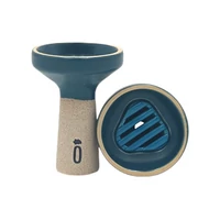 Oblako phunnel vízipipa kerámia ¤ Trio Line ¤ Blue Matte Oblako phunnel vízipipa kerámia ¤ Trio Line ¤ Blue Matte