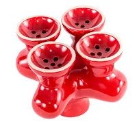 Mixer 4 kerámia dohánytartó ¤ Piros