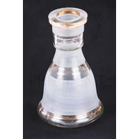 Üveg víztartály ¤ 15cm ¤ Fehér