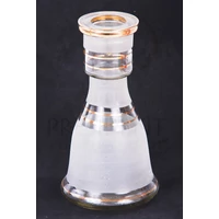 Üveg víztartály ¤ 18cm ¤ Fehér