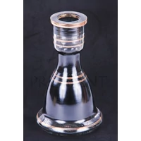 Üveg víztartály ¤ 18cm ¤ Fekete