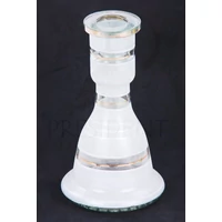 Üveg víztartály ¤ 22cm ¤ Fehér