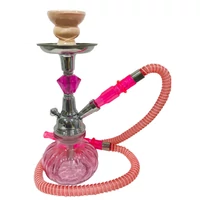Pumpkin Hookah ¤ GYÉMÁNT ¤ 29cm ¤ Rózsaszín ¤ Mosható csővel