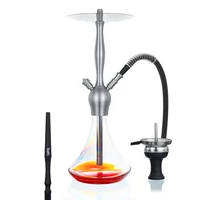 Aladin vizipipa ¤ Alux Captain ¤ Átlátszó-piros ¤ 50cm Aladin vizipipa ¤ Alux Captain ¤ Átlátszó-piros ¤ 50cm