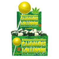Cannabis Lollipops Bubblegum x Lemon Haze Cannabis Lollipops Bubblegum x Lemon Haze