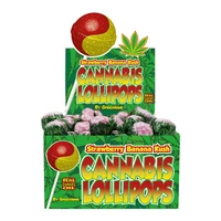 Cannabis Lollipops ¤ Strawberry Banana Kush Cannabis Lollipops ¤ Strawberry Banana Kush