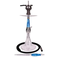 Amy Deluxe Vizipipa ¤ Galactic Steel S ¤  Kék ¤  48cm ¤ Szilikon csővel