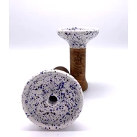 Oblako phunnel dohánytölcsér ¤ M Glaze ¤ White Dotted Oblako phunnel dohánytölcsér ¤ M Glaze ¤ White Dotted