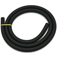 Szilikon vizipipa cső ¤ Soft touch ¤ Fekete