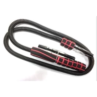 Hookah Pro mosható cső ¤ Grip ¤ Fekete-piros