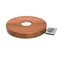 El Nefes fa LED tálca ¤ Nagy kerek ¤ Vörös