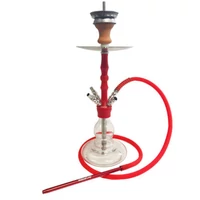 Hookah Flame Fourtimate Mini vizipipa szett ¤ Piros ¤ 57cm