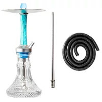 Medusa Moon vízipipa ¤ Fehér-Türkiz ¤ 41cm