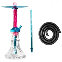 Medusa Moon vízipipa ¤ Türkiz-Rózsaszín ¤ 41cm