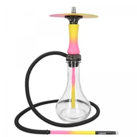 DMNT Caim vízipipa ¤ Citromsárga-Rózsaszín ¤ 49cm