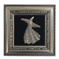 Kerengő dervis falikép ¤ Fekete