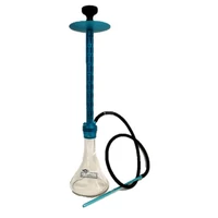 Leavacci XL vízipipa ¤ Kék ¤ 80cm ¤ Szilikon csővel