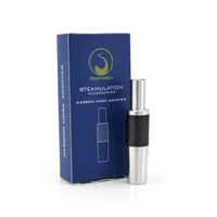 Steamulation karbon konnector ¤ Matt fekete