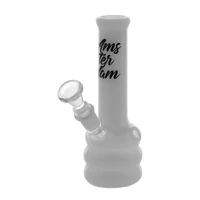White Amsterdam üveg bong ¤ 15cm White Amsterdam üveg bong ¤ 15cm