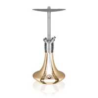 Steamulation Ultimate II vízipipa ¤ Gold Matt Metallic ¤ 51cm Steamulation Ultimate II vízipipa ¤ Gold Matt Metallic ¤ 51cm