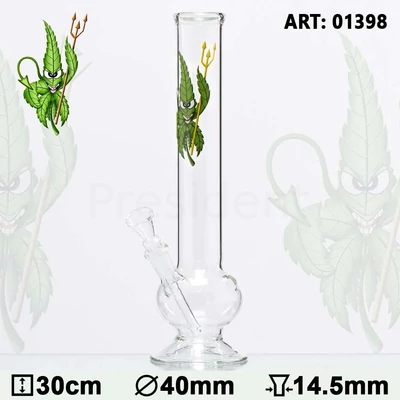 CannaHeroes üveg bong ¤ 30cm