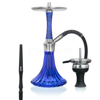 Aladin vizipipa ¤ Epox 360 ¤ Dark Blue/Glass Blue ¤ 36cm
