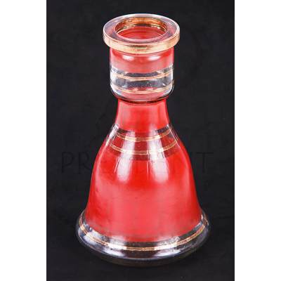 Üveg víztartály ¤ 18cm ¤ Piros