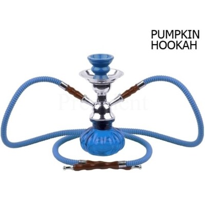 Pumpkin Hookah 24cm ¤ Kék ¤ 2 személyes