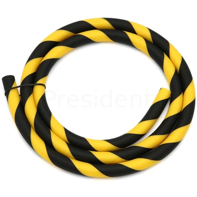 Szilikon cső ¤ Soft touch ¤ Arany/fekete