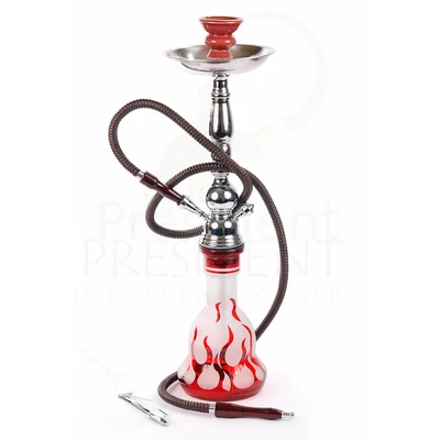 Habibi Lángnyelves vizipipa ¤ 61cm ¤ Piros