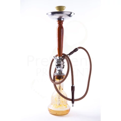 Modern vizipipa ¤ 68cm ¤ Narancssárga ¤ Arab írásos üveggel