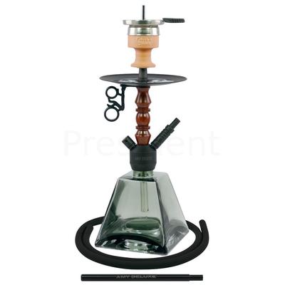 Amy Pyrawood Vizipipa ¤ Fekete ¤ 43cm ¤ Szilikon csővel