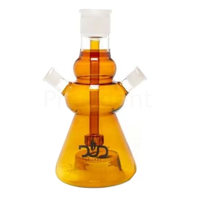 Üveg ¤ Dud Shisha ¤ Arany Pyramid ¤ 26cm