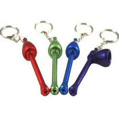 Zseb fém pipa ¤ 10cm ¤ Piros