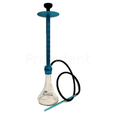 Leavacci XL vízipipa ¤ Kék ¤ 80cm ¤ Szilikon csővel