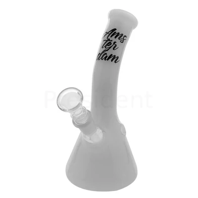 White Amsterdam üveg bong ¤ 17cm