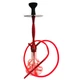 Hookah Flame Stripy vizipipa ¤ Piros ¤ 67cm ¤ Szilikon csővel	